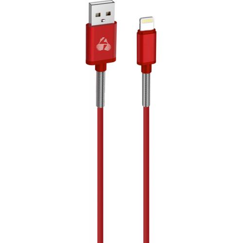 Powertech Regular Usb To Lightning Cable Κόκκινο 1m (ptr-0021)