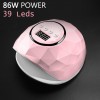 Φουρνάκι Νυχιών F6 Smart 2.0 Pink Uv/led 86w - Image 2