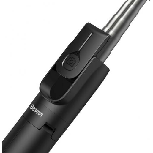 20201102165520 3da678b3 - Smartfox Baseus Lovely 2 Selfie Stick Τρίποδο Κινητού με Bluetooth Μαύρο - Image 2