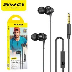 Awei Pc-1 In-ear Handsfree με Βύσμα 3.5mm Μαύρο