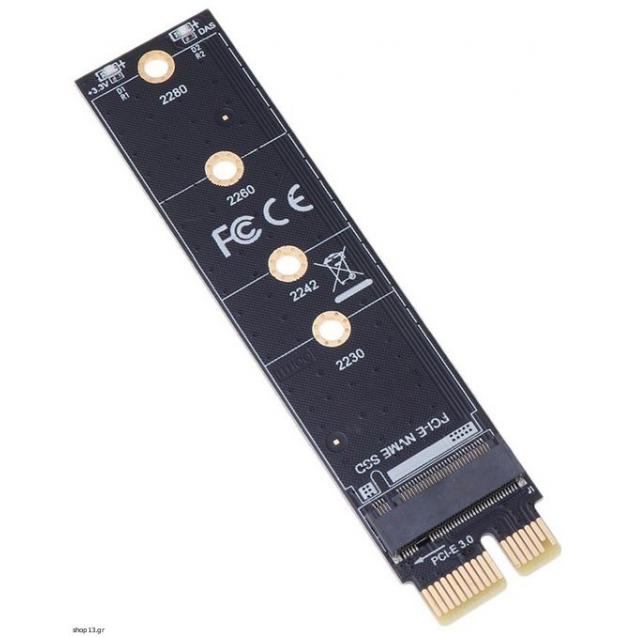 powertech karta epektasis pcie se m 2 key m nvme tool 0044 210180 2 - Smartfox Powertech κάρτα επέκτασης Pcie σε M.2 Key M Nvme - (tool-0044)