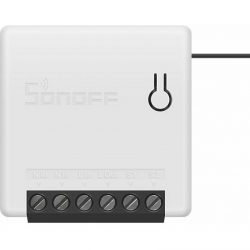 Sonoff Mini Smart Ενδιάμεσος Διακόπτης Wi-fi σε Λευκό Χρώμα