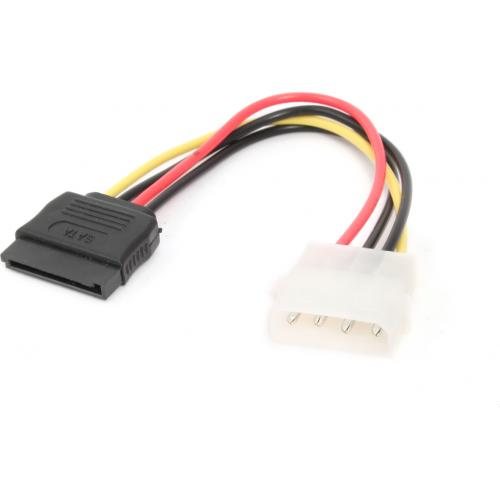Cablexpert 4-Pin Molex male - 15-Pin Sata female Cable 0.5m