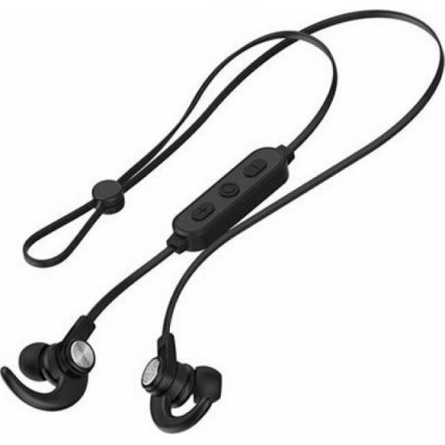 Celebrat Bluetooth earphones A7-BK, μικρόφωνο HD, magnetic, 10mm, μαύρα - Image 2