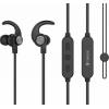 Celebrat Bluetooth earphones A7-BK, μικρόφωνο HD, magnetic, 10mm, μαύρα - Image 3
