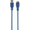 Cablexpert Regular USB 3.0 to micro USB Cable Μπλε 0.5m - Image 2