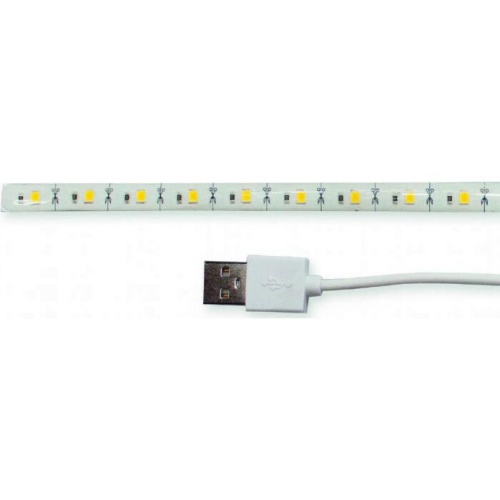 20211203142731 40ca44f3 - Smartfox Gembird Αδιάβροχη Ταινία LED Τροφοδοσίας USB (5V) με Θερμό Λευκό Φως Μήκους 0.3m - Image 2