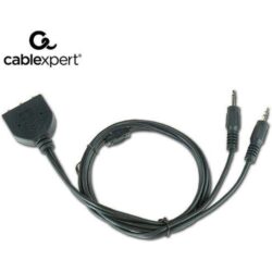 Cablexpert Καλώδιο 3.5mm male - 3.5mm male Μαύρο 1m