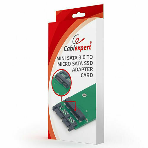 Gembird Προσαρμογέας Mini SATA 3.0 σε Micro SATA 1.8 " SSD - Image 3