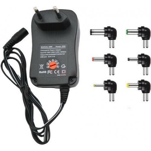 Universal Wall Plug-In Adapter 30W