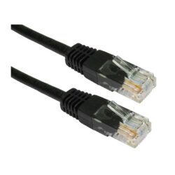 Powertech καλώδιο UTP Cat 5e CAB-N126 copper 26AWG, 0.4mm patch cord, 10m, μαύρο