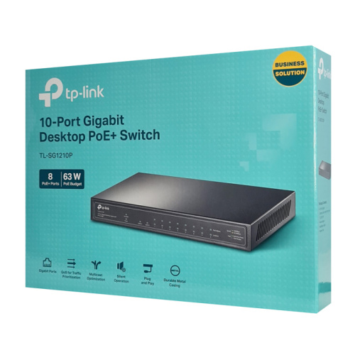 TL SG1210P 4 - Smartfox TL-SG1210P